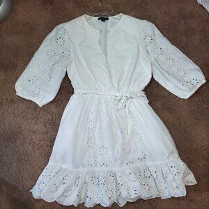 Eyelet Lace J Crew Dress Size S